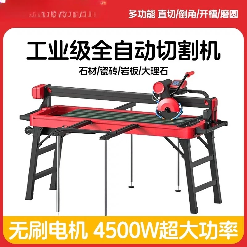Tile cutting machine Industrial grade desktop multi-functional high pressure water jet floor tile stone 45 degree chamfering