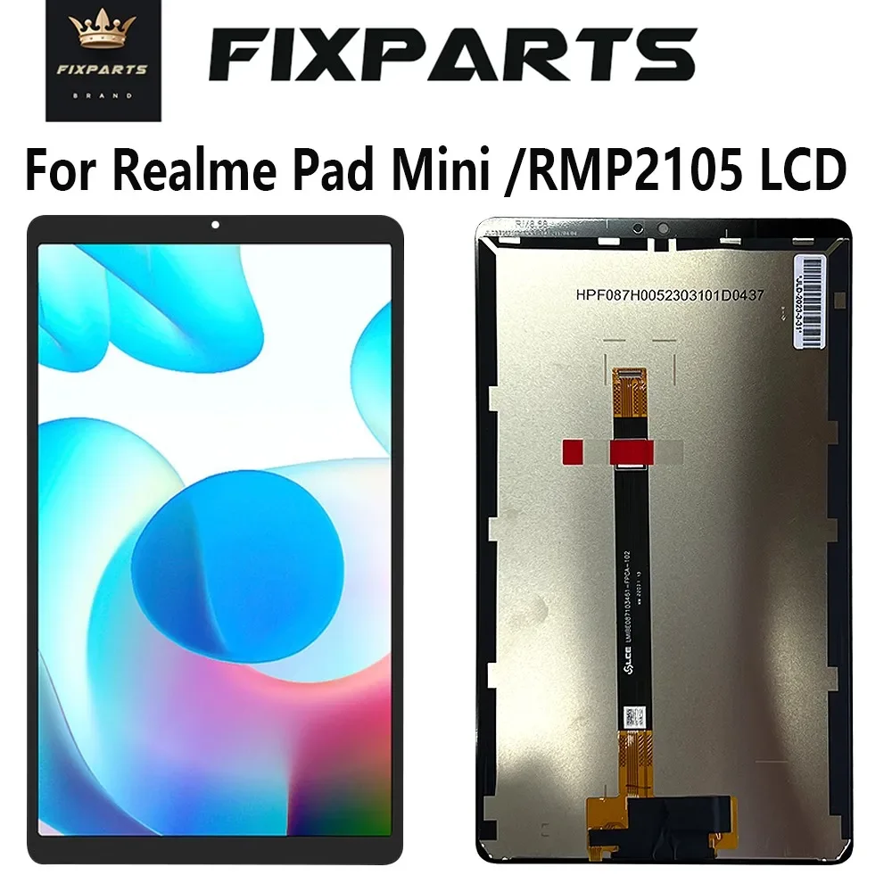 

8.7"High Quality For Realme Pad Mini LCD Touch Screen Digitizer Asselbly Replacement For Realme Pad Mini LCD RMP2105 Screen