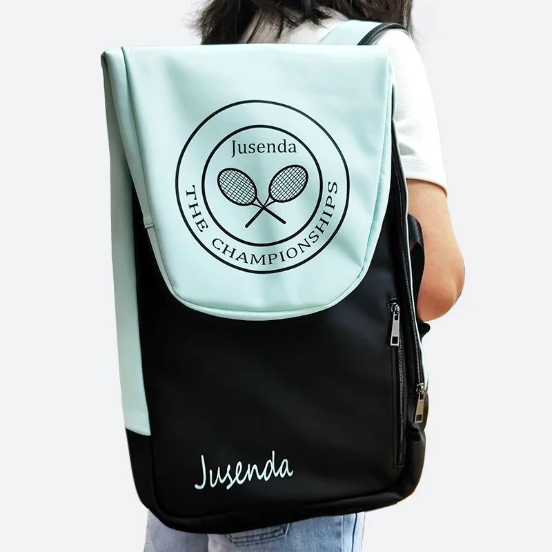 Jusenda Tennis Backpack High Quality Sporting Badminton Beach Tennis Padel Racket Bag Waterproof sports bag