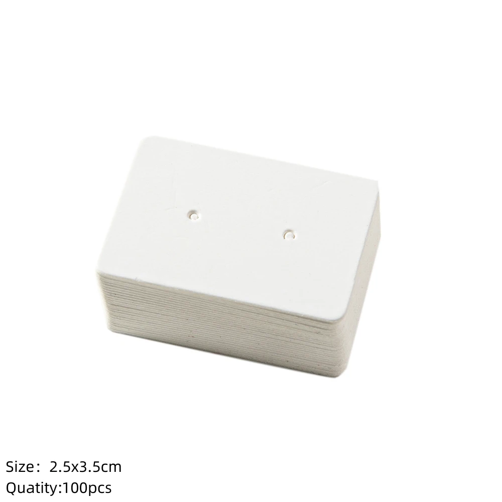 100PCS Earring Display Cards for Small Business Packaging