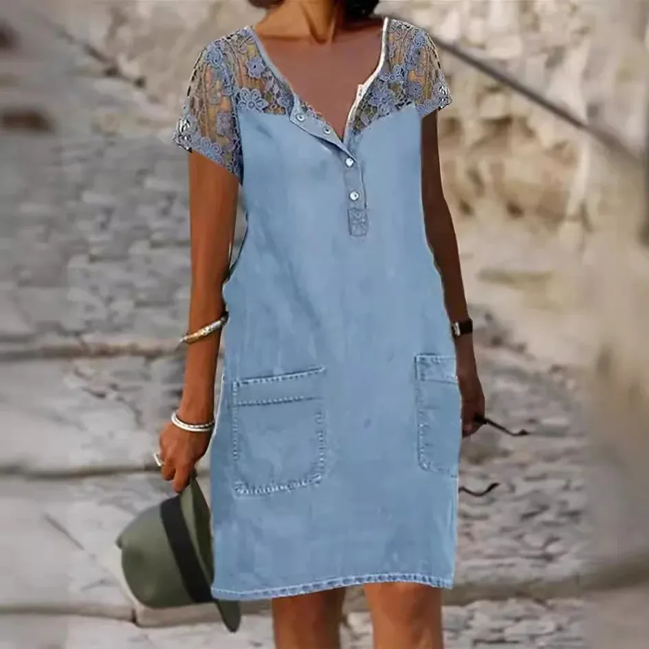 cute denim dresses Sumleno Sexy Summer 2023 Women Y2k Clothing Jeans Tube Backless Bodycon Mini Dress Western Cowgirl Streetwear (Blue,S) : Clothing, Shoes & Jewelry Womens Avec Les Filles Short The All Day Denim Dress.