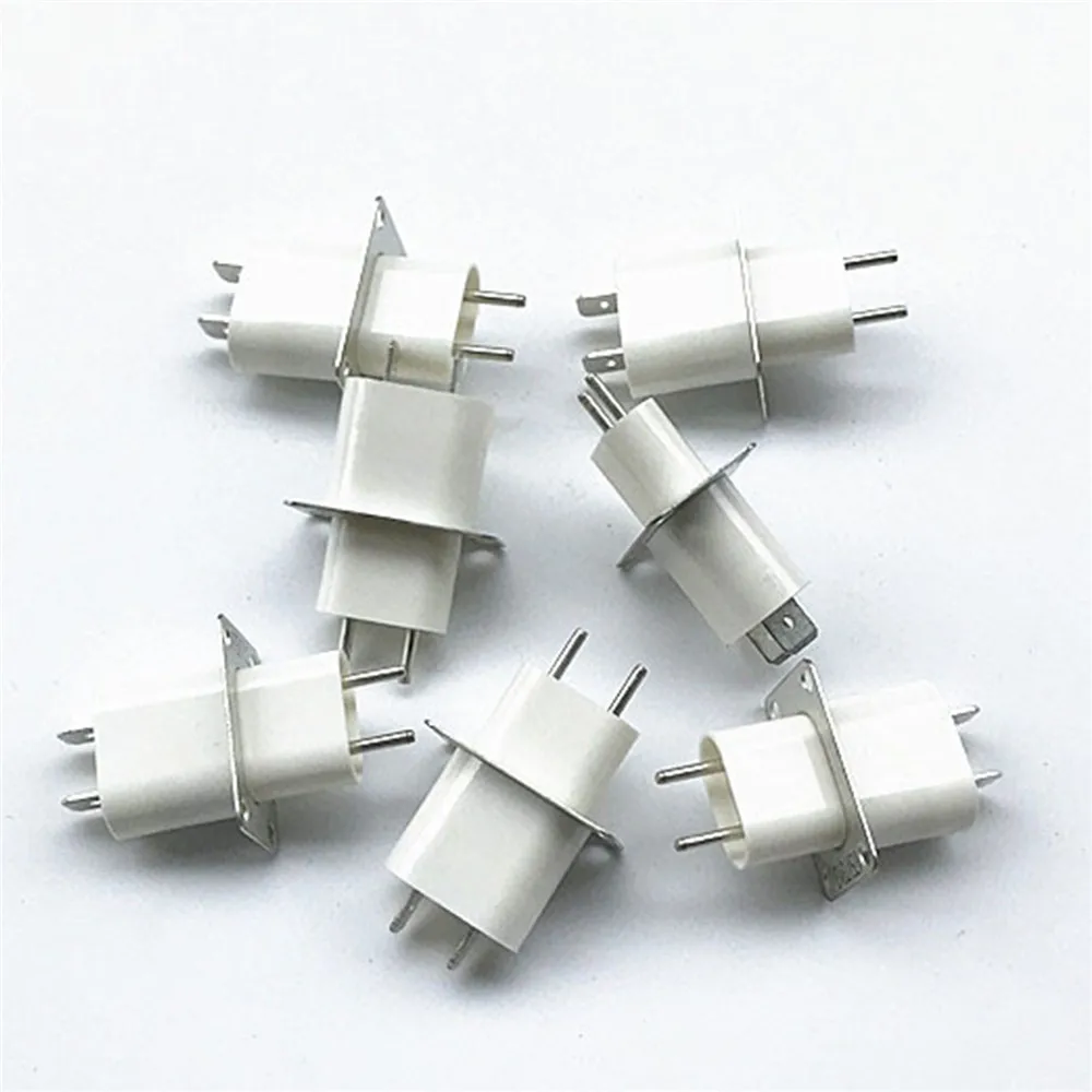 10pcs Original Microwave Oven Magnetron Socket Magnetron Terminal Connector with  Capacitor For Midea /Galanz/ Haier Parts