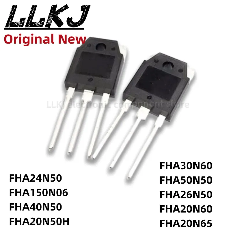 1pcs FHA24N50 FHA150N06 FHA40N50 FHA20N50H FHA30N60 FHA50N50 FHA26N50 FHA20N60 FHA20N65 TO3P POWER TRANSISTORS TO-3P