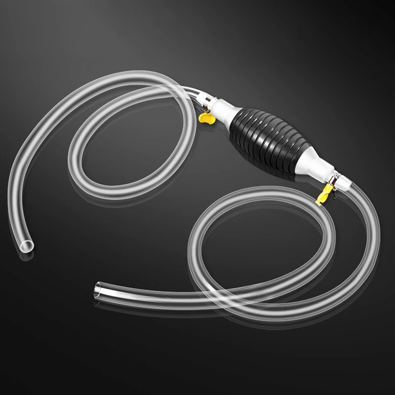1PCS Universal For Car Motorcycle Fuel Pump Hand Diversion Suction Pipe Liquid Transf