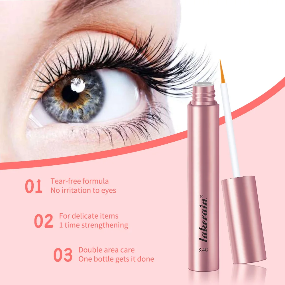 Lakerain Eyelash&Eyebrow Enhancing Serum Rapid Growth Serum 2-in-1 Effectively Nourishes Eyelashes And Eyebrows Tint Cosmetics