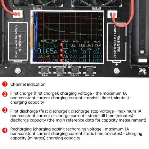 FNIRSI HRM-10 Batterispännings-internresistansmätare 18650 Högprecisions AC-syra litium-bly bilbatterikondensatormätare 10 best sales batteriets interna resistansmätare - №7