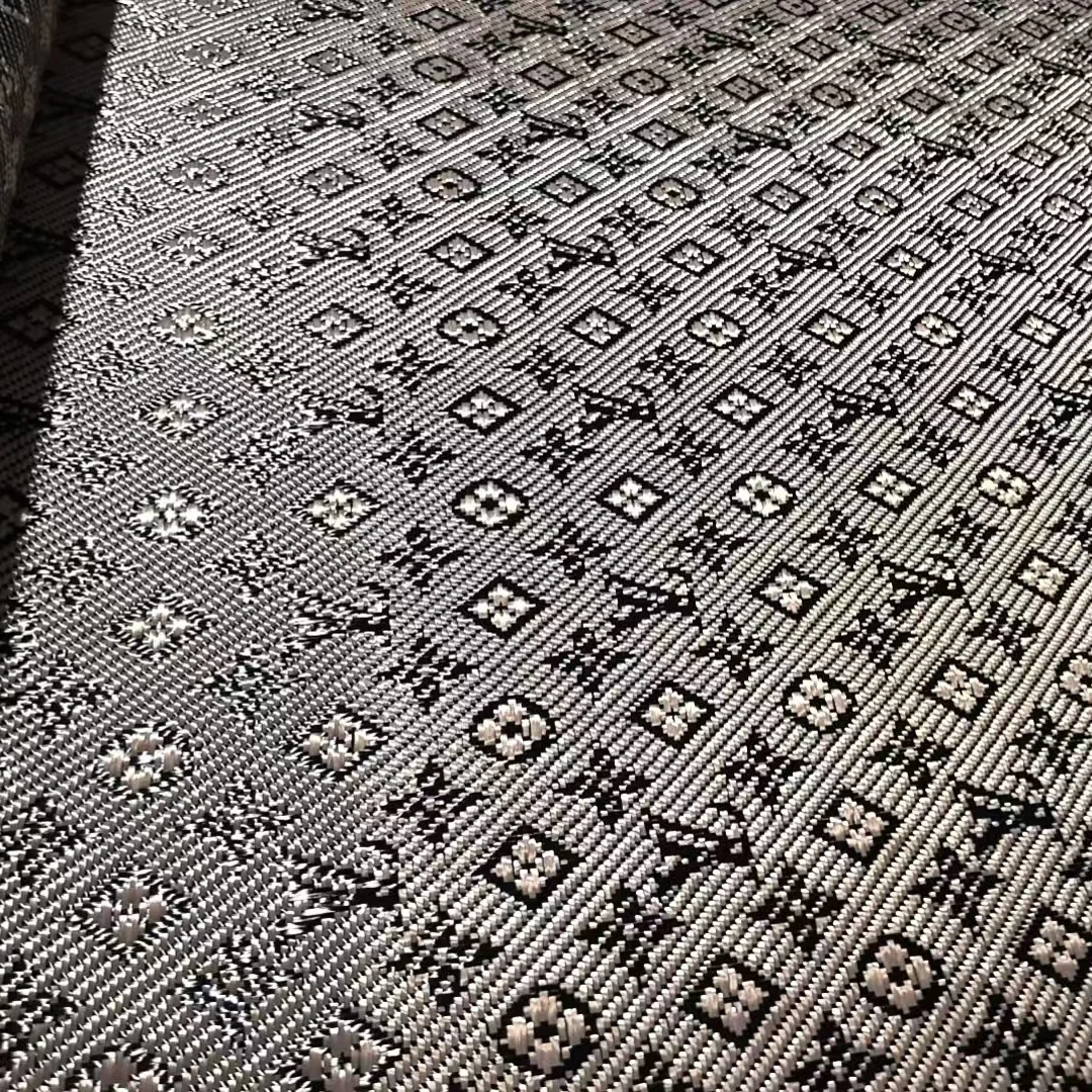 

3K 240g Black Red Gold real carbon fiber jacquard fabric cloth fabric geometric pattern 1m wide 1m*0.5m/1m*0.3m，a piece