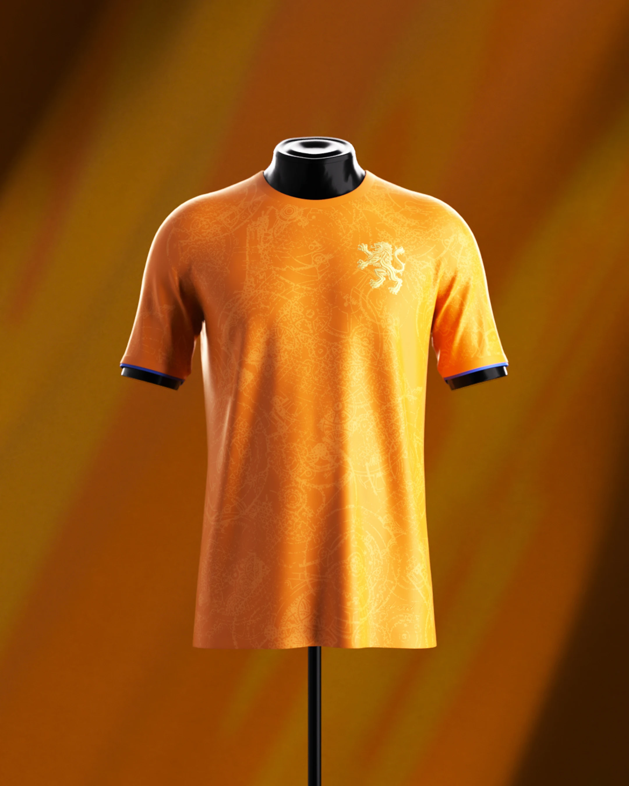 Summer Men Child Netherlands T-shirt Yellow Special Edition Jersey Kids Sports Football Training Tops Tees Male Vintage Camiseta