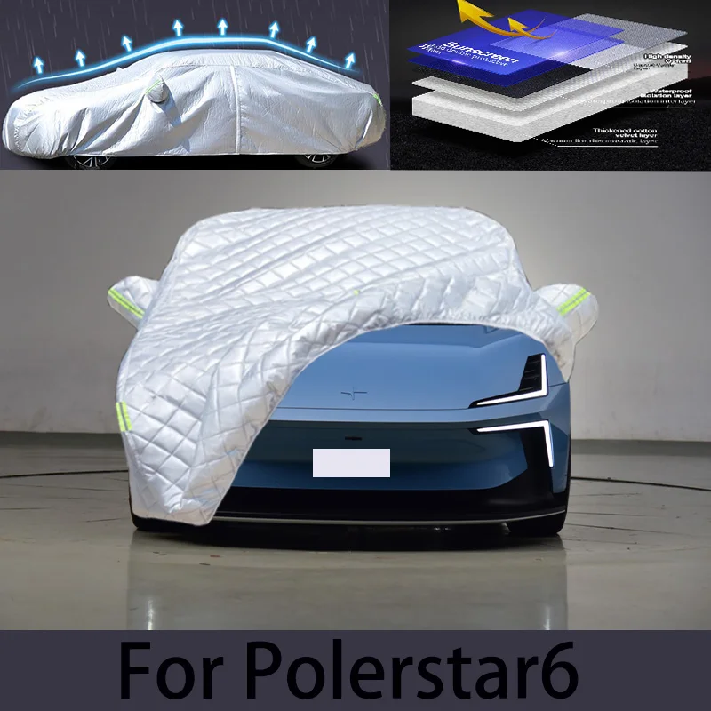 

For polerstar 6 Hail prevention cover auto rain protection, scratch protection, paint peeling protection, car clothing