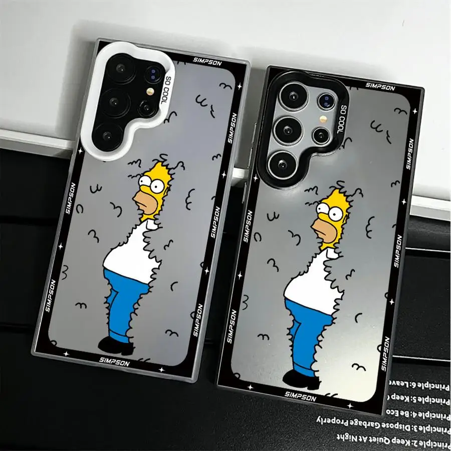Cute The S-simpsons Phone Cover Case for Samsung Galaxy S25 S25Edge S23 Ultra S20 Plus S21 S22 S23 S24 FE Note 20 Ultra
