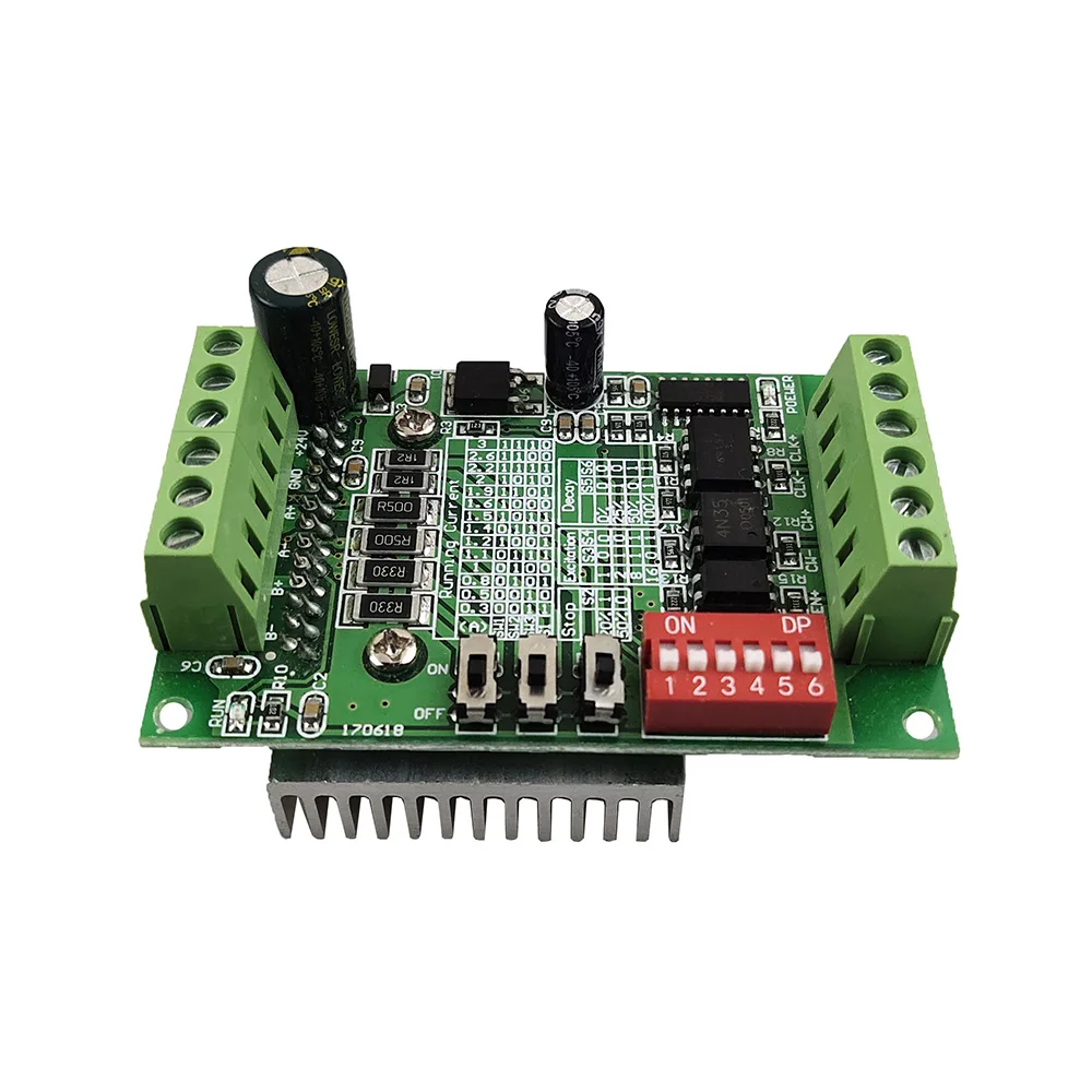 TB6560 3A 42/57 stepper motor driver control board single-axis controller 10 kinds of current control stability strong no heat