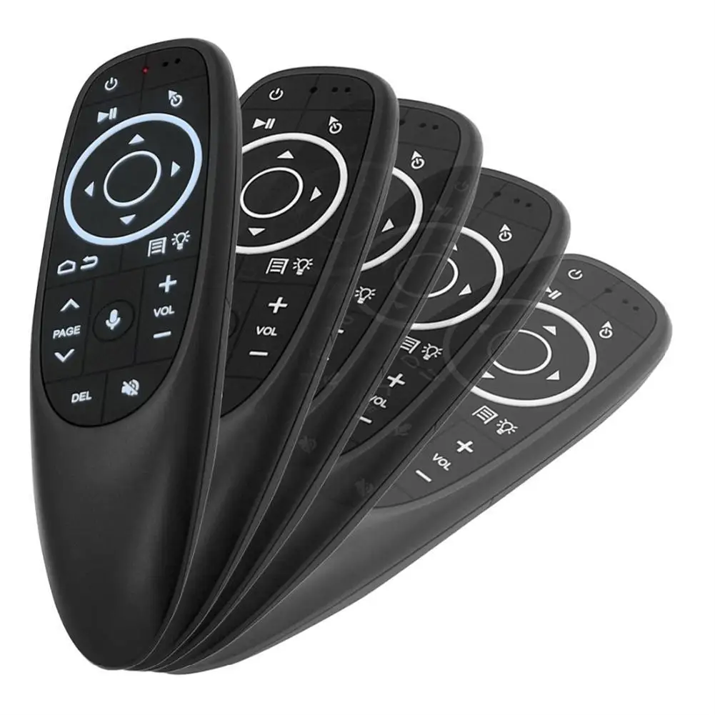 Smart Voice Remote Control Wireless Air Fly Mouse 2.4g G10 G10s Pro Gyroscope Ir Infrared Learning Bluetooth For Android Tv Box