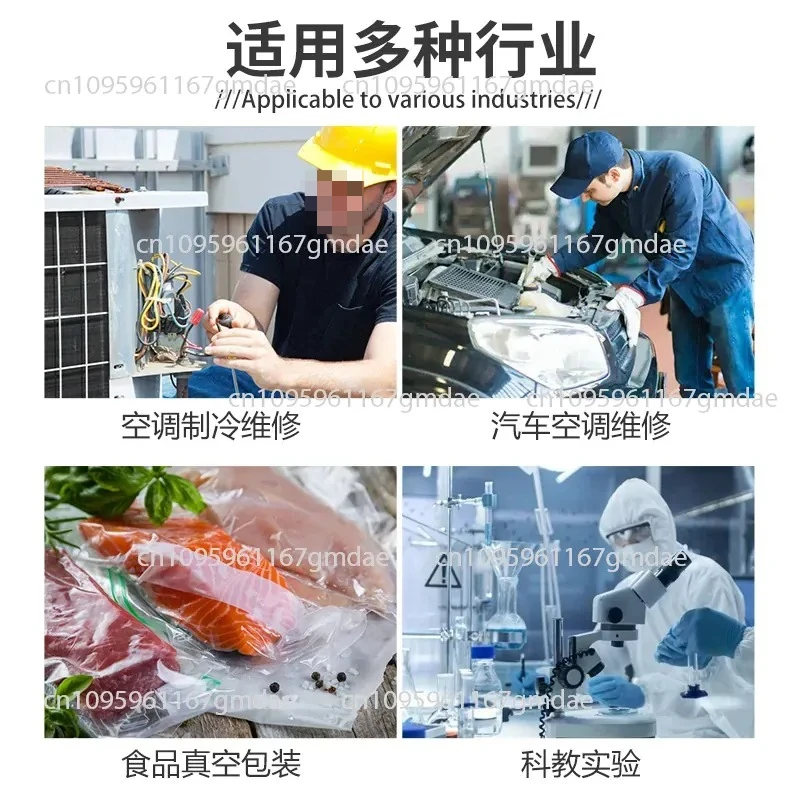 Air conditioning small vacuum pump 3cfm single stage 1 liter RS-1/220V rotary vane vacuum pump/vacuum defoaming