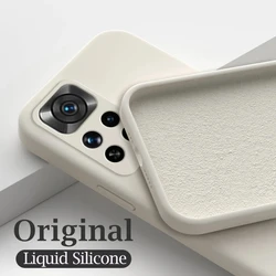 Liquid Silicone Case On For Xiaomi Redmi 10C Note 9 10 10s 11s 12 12X 11i 10T 11T 12T Pro Mi 11 Lite 5G POCO F3 F4 Cover