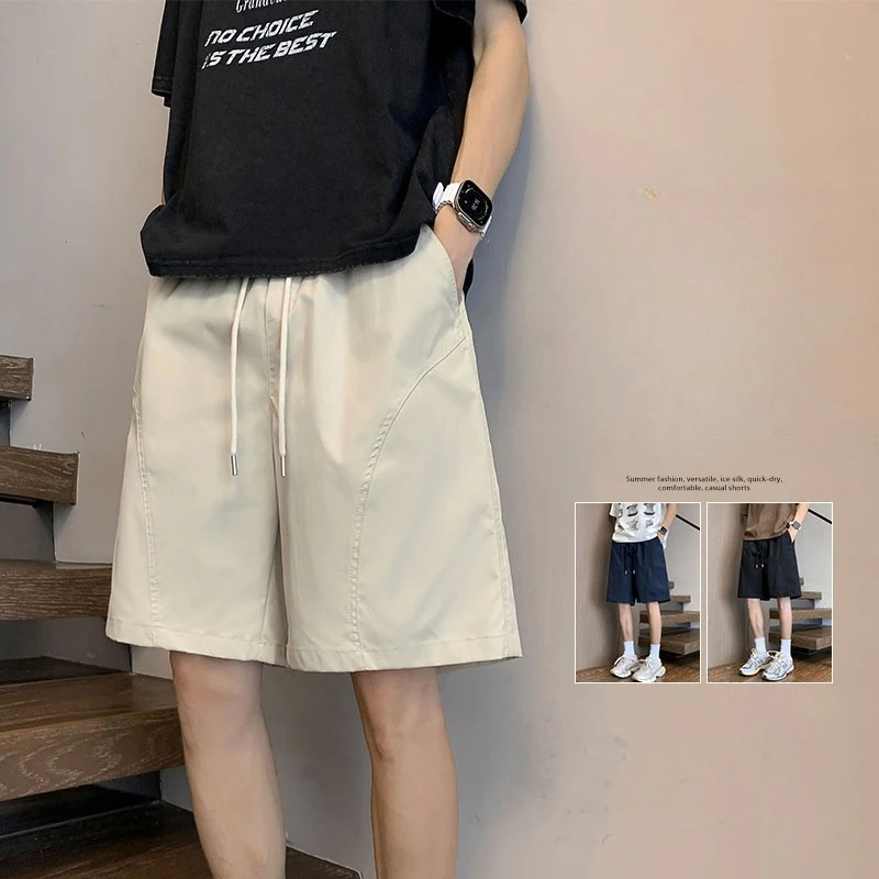 

Shorts for Unisex Cargo Shorts with Pockets Summer Casual Sports Five Quarter Pants Male Streetwear Loose Fit Lightweight Shorts