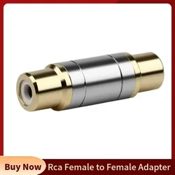 RCA Connector Audio Adapter Female To Female Converter Microphone AV Adapters For Home Amplifier Speaker Consumer Electronics