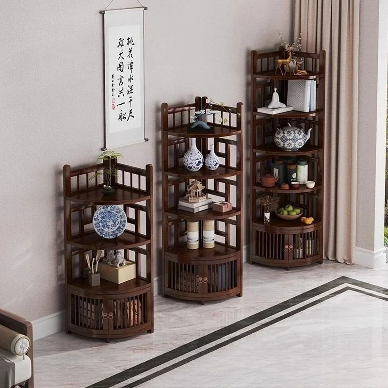 Corner Shelf Household High-grade Corner Cabinet Dining Room Corner Cabinet Wine
