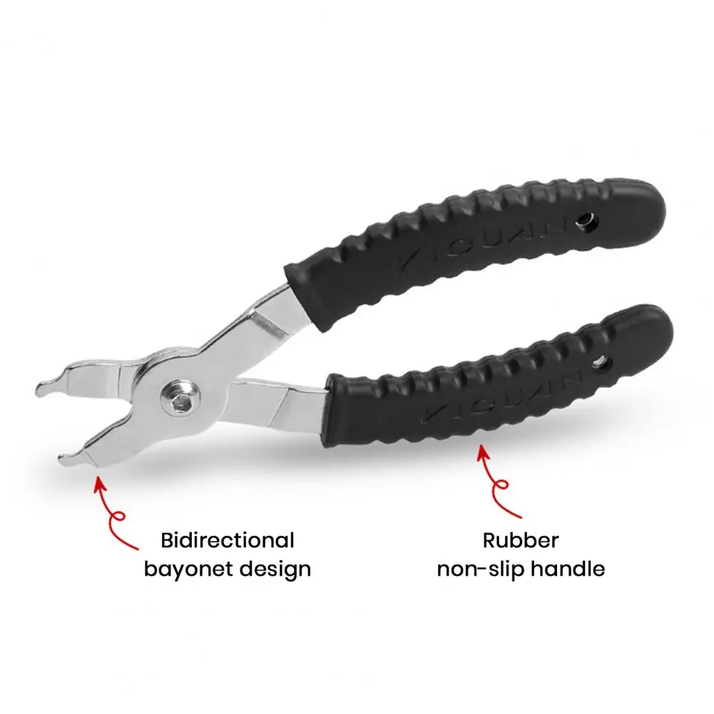 Bicycle Chain Removal Bike Accessories High Strength Bicycle Chain Pliers Compact Portable Quick Release Caliper with Non-slip