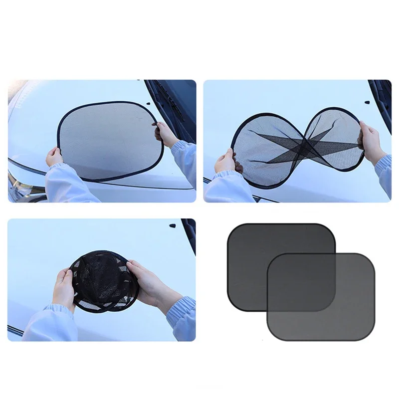 Portable Auto Supplies Sunshade Car Window Suction Cup Shade Car Curtain Auto Sun Shade Car Styling Covers Sun Visor