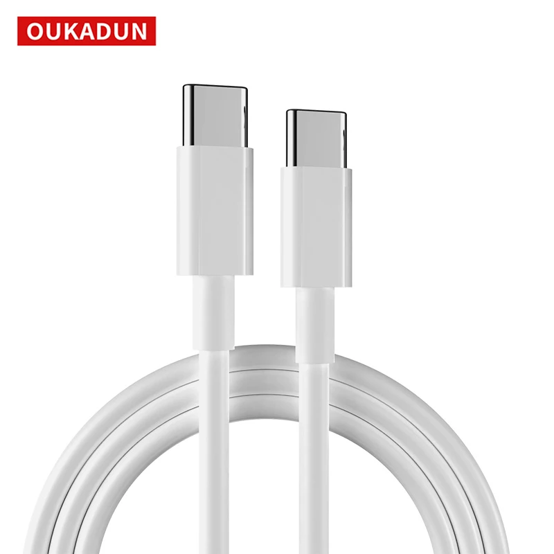 

NEW USB C to USB C Cable USBC PD Fast Charger Cable USB-C 5A Type-c Cable for Huawei Xiaomi POCO X3 M3 Samsung Macbook iPad