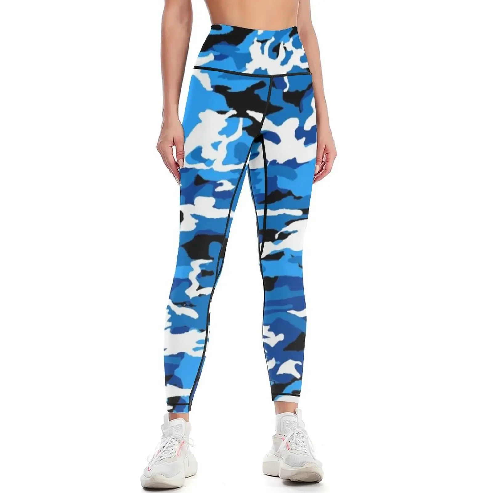 

Camo Blue Leggings push up tights for Women's pants gym womans Women's sportswear Womens Leggings