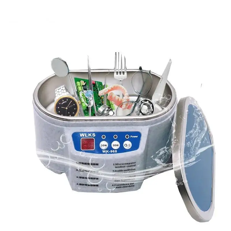 

Digital Ultrasonic Cleaner 30/50W Stainless Steel Bath 110V 220V Cleaning Machine Jewelry Glasses Watch Cleaning EU/US Plug