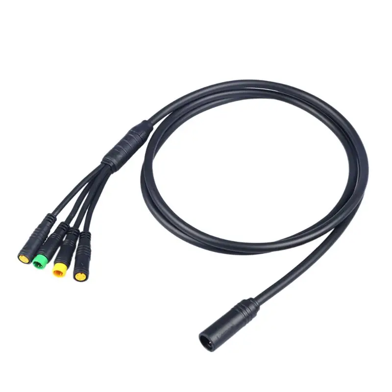 Extension Cable 1m EB-BUS Bafang Wiring For 1T4 Cable Harness Mid-Drive Motor Kits Higo BBS01 S02 Bike DropShipping