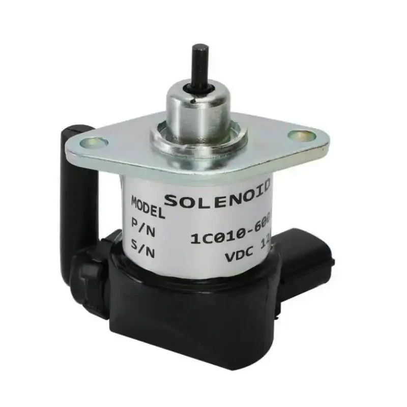 

1C010-60010 1C010-60013 1C010-60014 1C010-60015 1C010-60016 1C010-60017 Fuel Shut Off Solenoid 12V for Kubota V3300 V3600