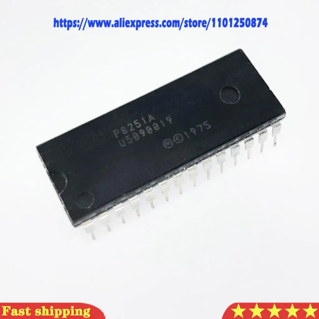 5pcs/lot P8251A P8251 DIP-28 In Stock