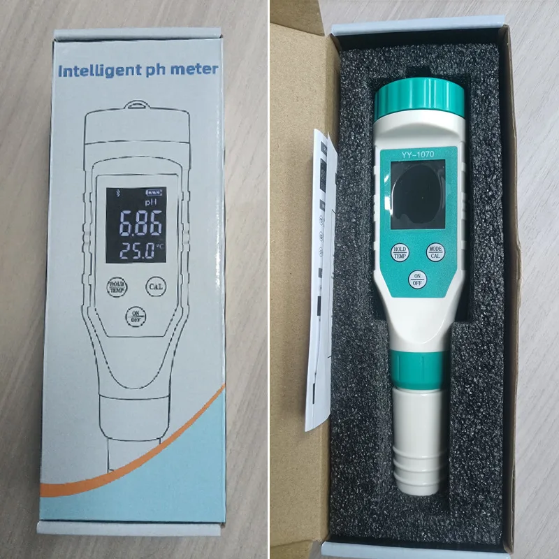 

YY-1070 Swimming Pool Residual Chlorine Detector 7 in 1 Water Quality Detector PH/ORP Water Quality Tester