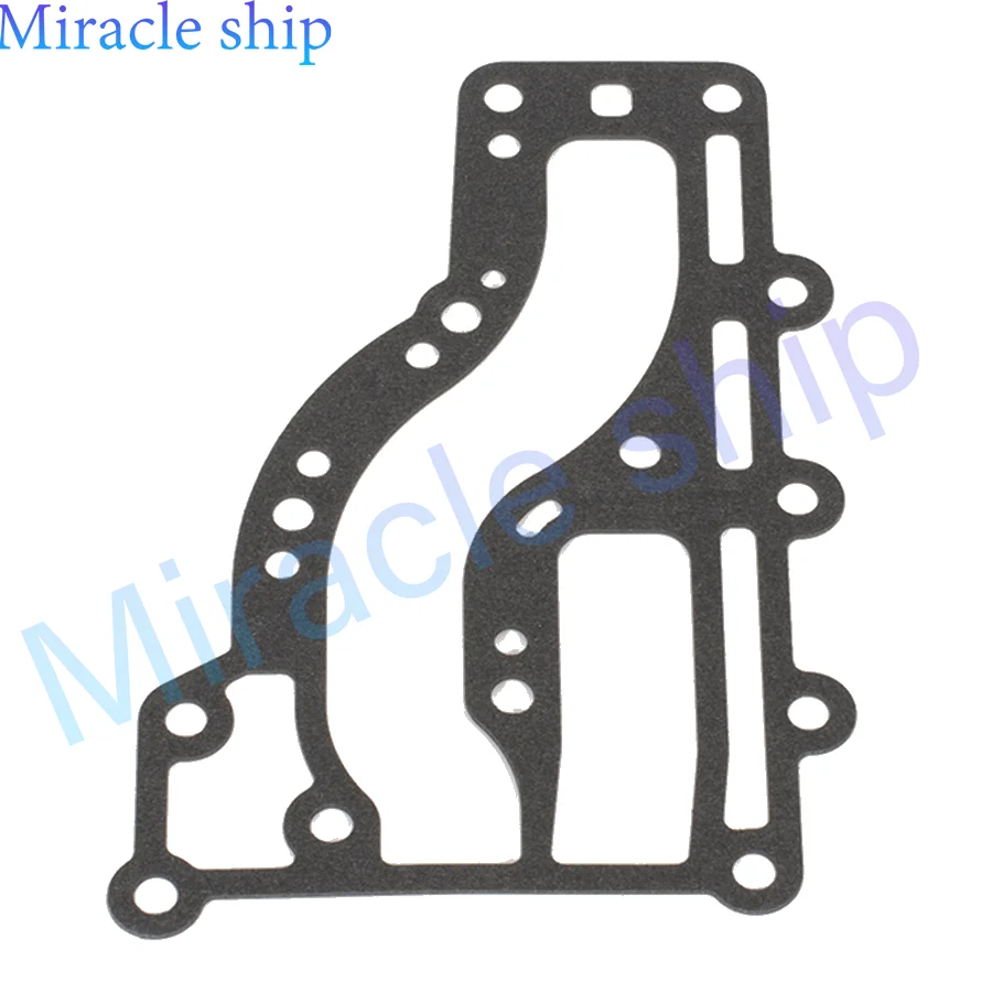 63V-41112-A0 63V-41112 Gasket Aftermarket Part Fit for Yamaha Outboard 9.9-15 HP Inner Exhaust 63V-41112 63V41112 63V-41112-00 - Image 2