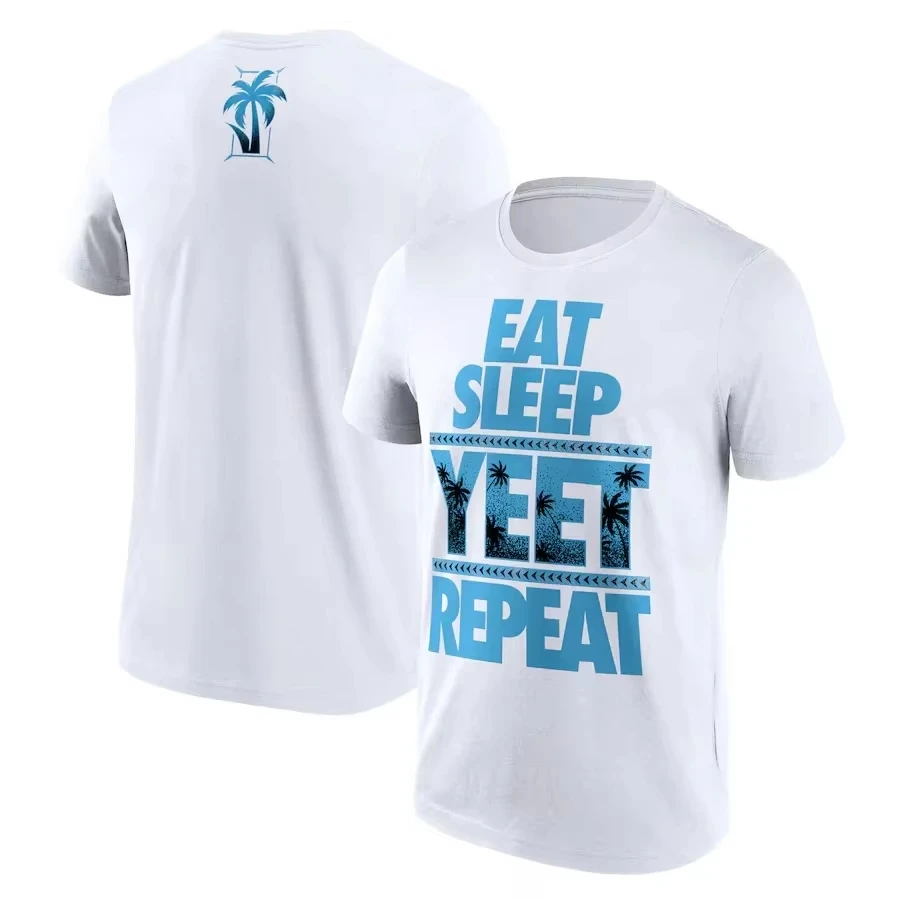 

Ins Summer Classic Retro Pattern Letter Print High Street Men's Pure Cotton Short Sleeve American Casual Versatile Couple Top