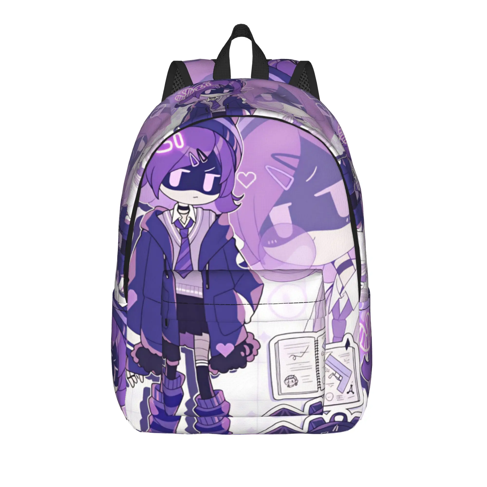 Murder Drones Cartoon Animation Backpack  Sport Backpacks Teen Streetwear High School Bags Colorful Soft Rucksack