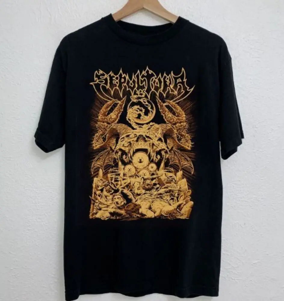 Rare Sepultura Arise Short Sleeve Black All Size Shirt