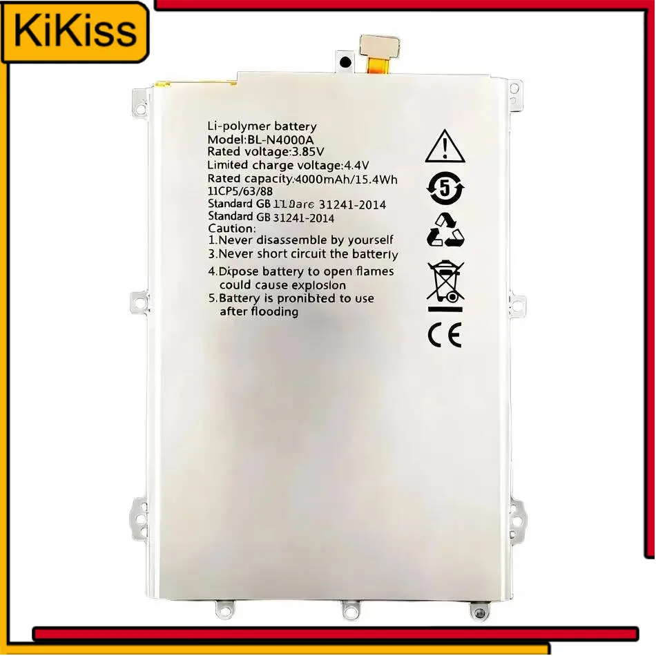Высокоэффективная надежная замена 4000 мАч для аккумулятора мобильного телефона Highscreen Power Ice Max BL-N4000A