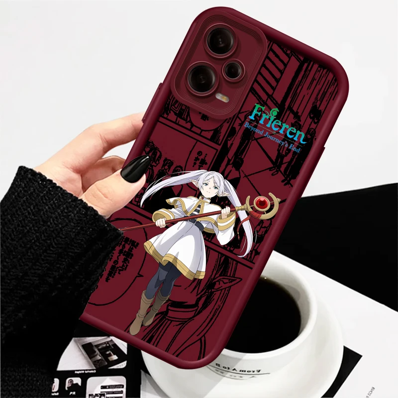 Frieren Beyond Journey End Eye Ladder For Xiaomi Redmi Note 13 12 12C 11 11S 10 10C 10A 9C 9A Pro 5G Cover Phone Case