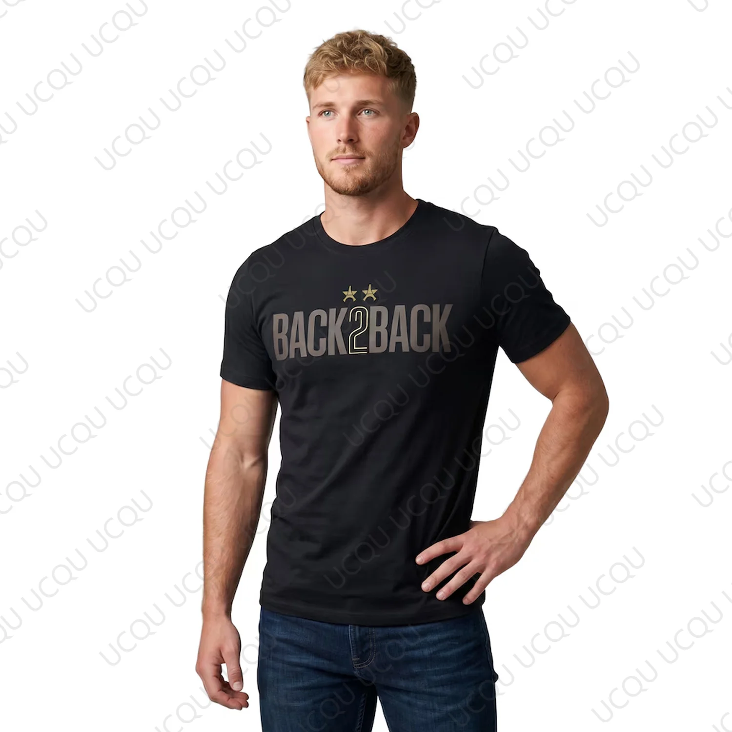 2026 New Summer  Back 2 Back Champions 2 Stars T-Shirt Eiffel Tower Soccer Fan Graphic Tee Unisex Kids Tops