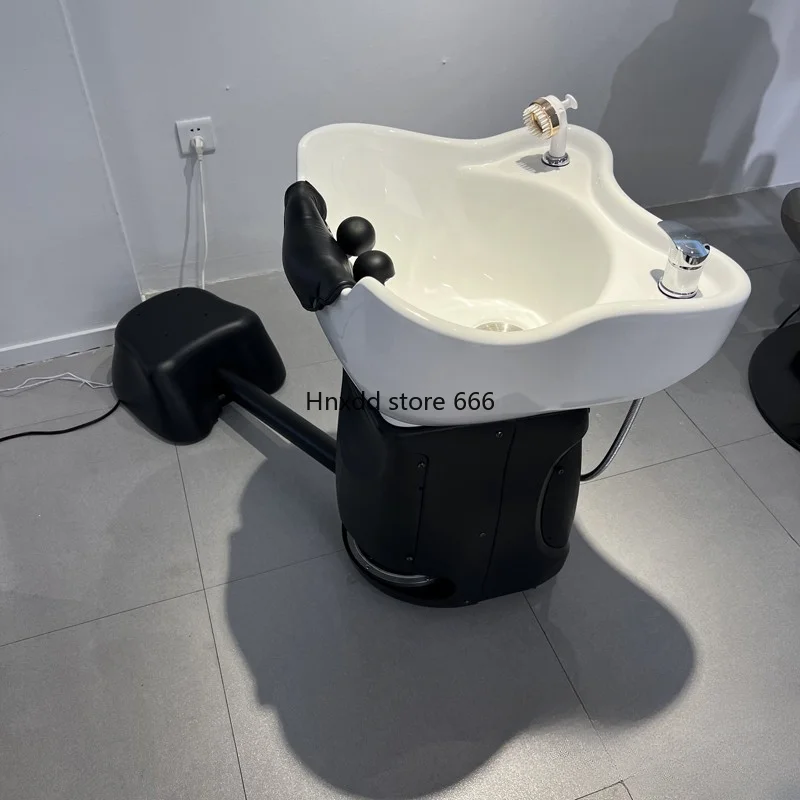 Barber shop hair salon special shampoo basin head therapy lying flat hair salon beauty salon removable head basin