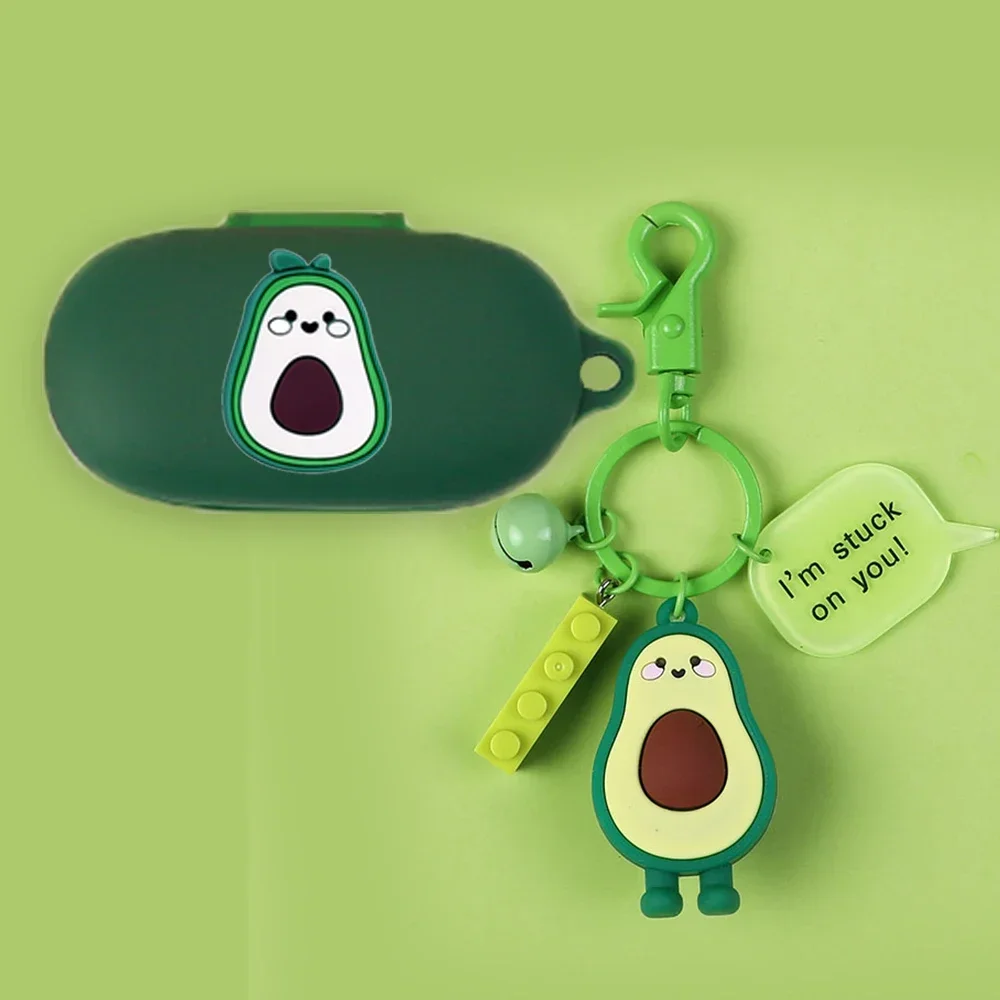 حافظة كارتونية ل Anker SoundCore Space ، غطاء سيليكون للسماعات ، لطيف القط ، الكلب ، قلادة الأفوكادو ، A40 ، الرياضة X10 ، النوم A10