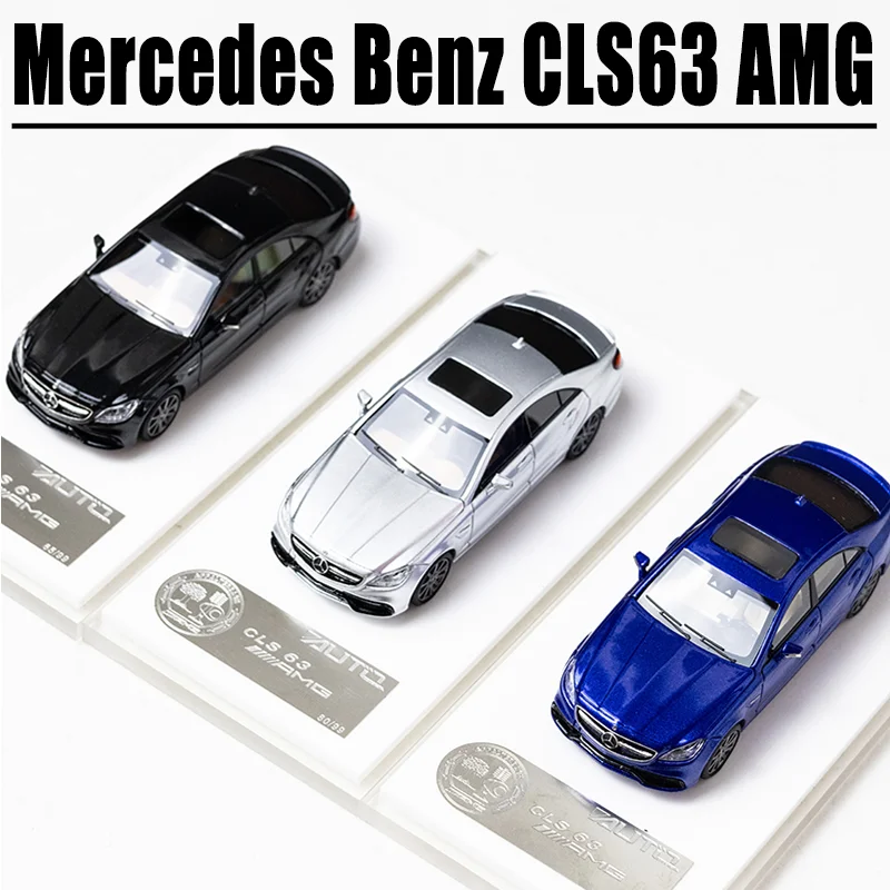 Industria automotriz 1/64 Mercedes Benz CLS63 AMG vehículo de juguete de aleación modelo de Metal fundido a presión