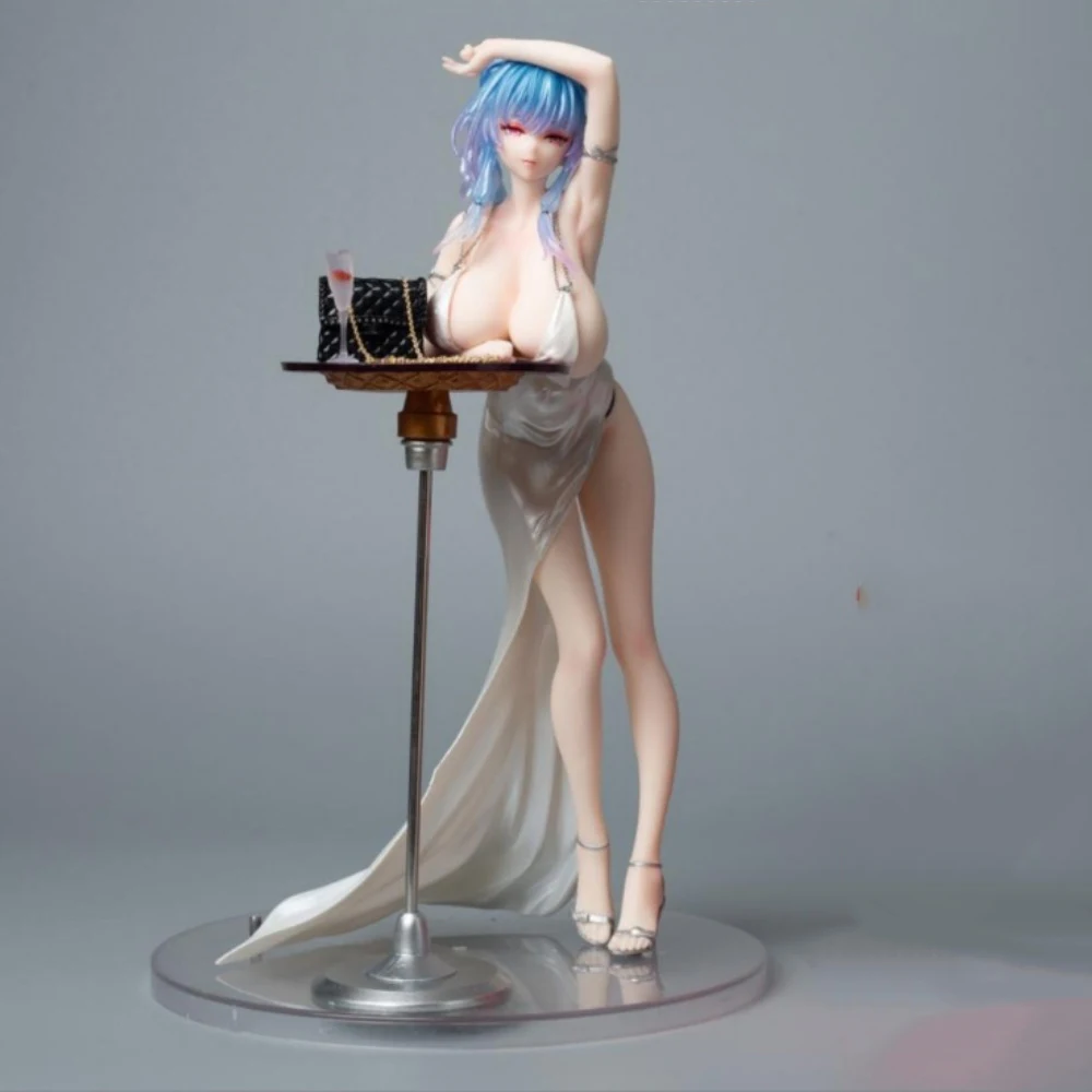 

Game Character Azur Lane Figurine, St. Louis Bar Evening Dress Figurine Model Desktop Ornament Gift