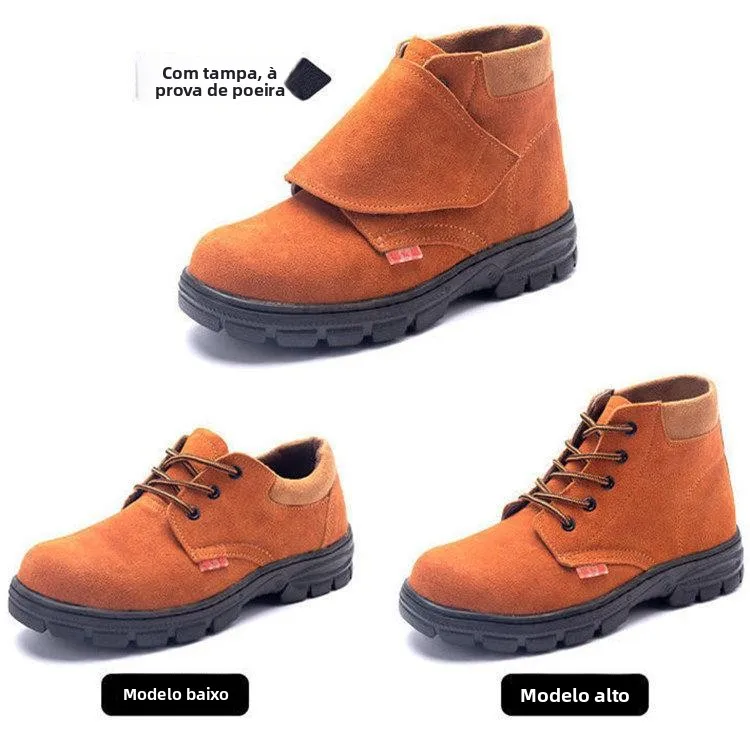 leather-safety-shoes-rubber-bottom-low-cut-flip-cover-dust-proof-welding-work-boots-comfortable-fit-labor-protection-footwear
