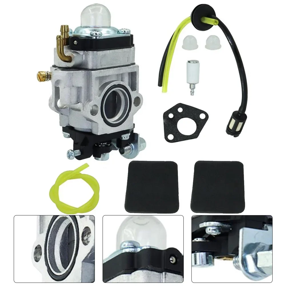 

56257 57341 Carburetor 52cc Wiring Harness Trimmer Engine With Air Filter Kit Carburettor Air Filters Chainsaw Accessories