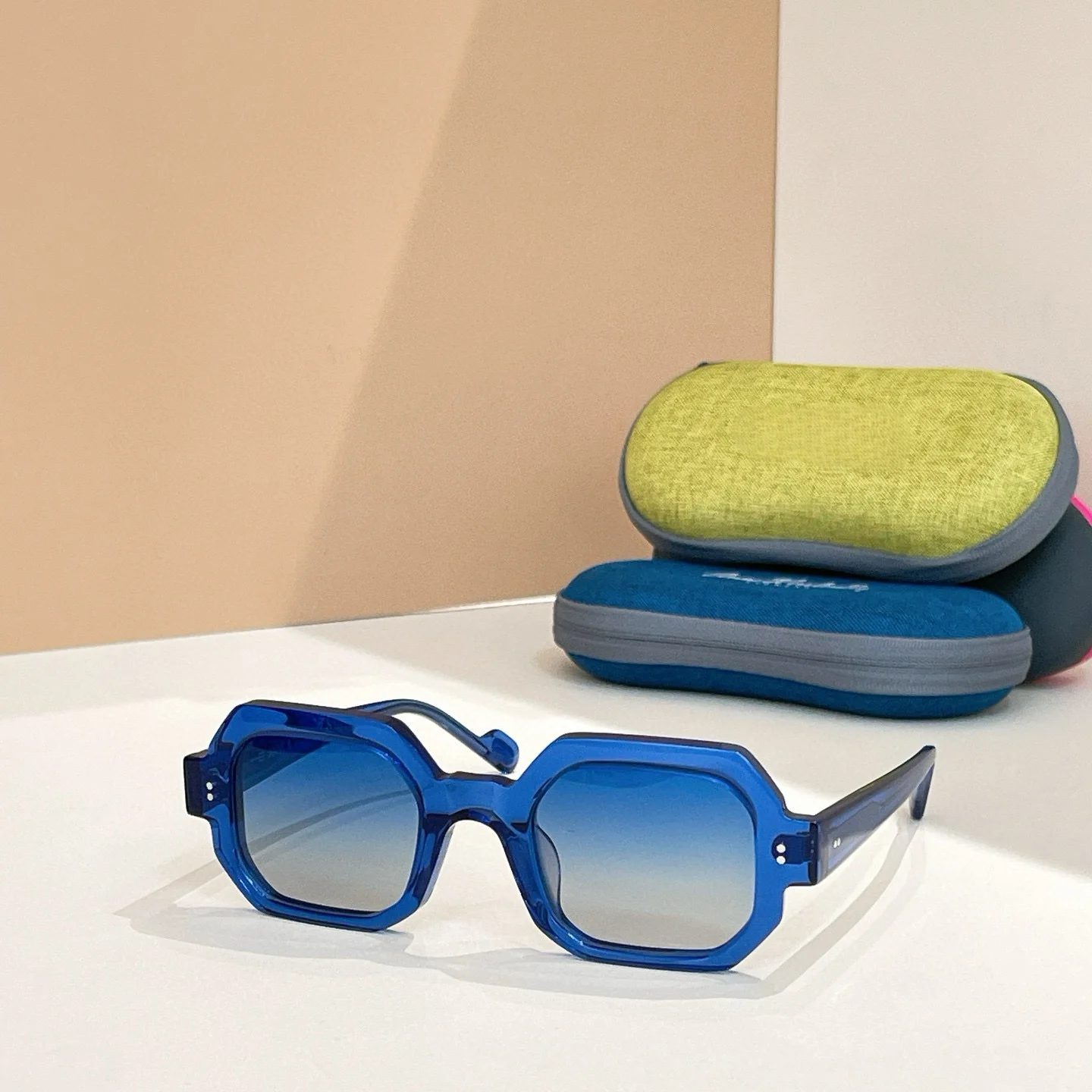 DANTE-نظارات شمسية للجنسين - رومانسية فرنسية وفكاهة - ألوان وهياكل هندسية - دمج المواد الممتازة | بيلايت