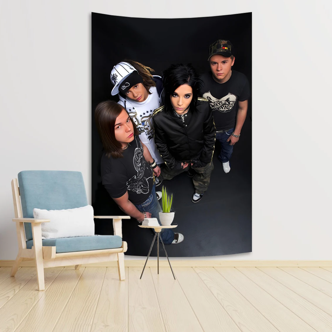 Hd Tokio Hotel Flag Poster Tapestry Funny Decor Home Wall Art Room Decoration Vintage Painting Print Mural Modern Picture