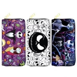 Disney Albtraum vor Weihnachten Reiß verschluss Pu Brieftasche Jack Skelli ngton Filmfiguren Multifunktion Long Style Geld Tasche Frauen Geschenke
