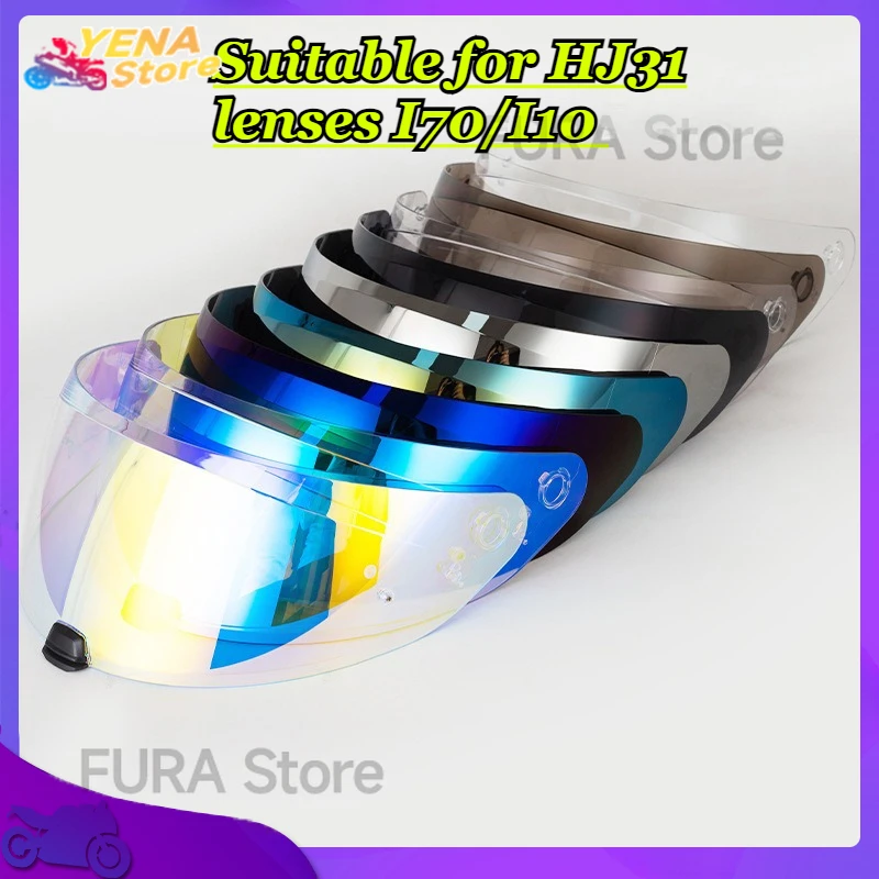 

Sunshade lens replacement for UV and scratch-resistant windshield motorcycle accessories suitable for HJ31 lenses I70/I10