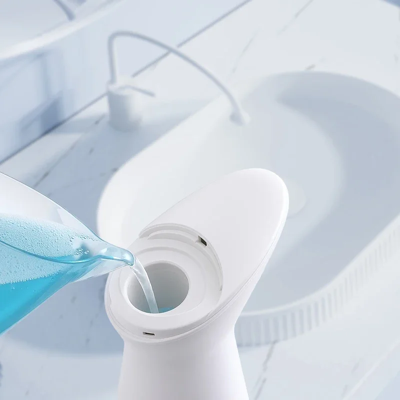 Portable Durable High-quality Electric Automatic Soap Dispenser Smart Sensor Touchless for Hand Wash White for Bathroom Sink