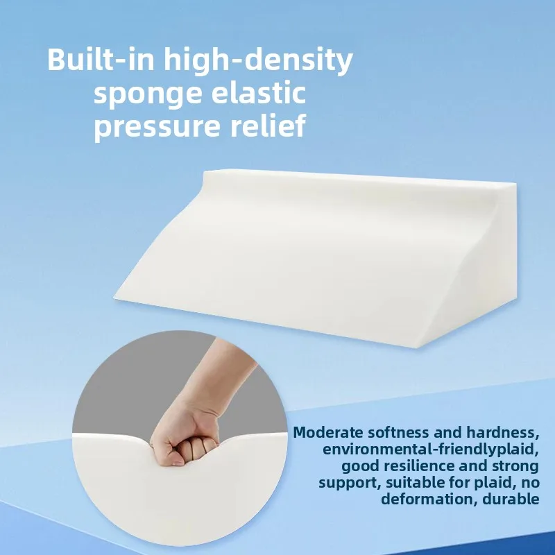 وسادة لتخفيف الضغط على قرحة السرير - وسادة تحديد المواقع المثلثة لكبار السن طريح الفراش، مساعد لدوران المريض والظهر