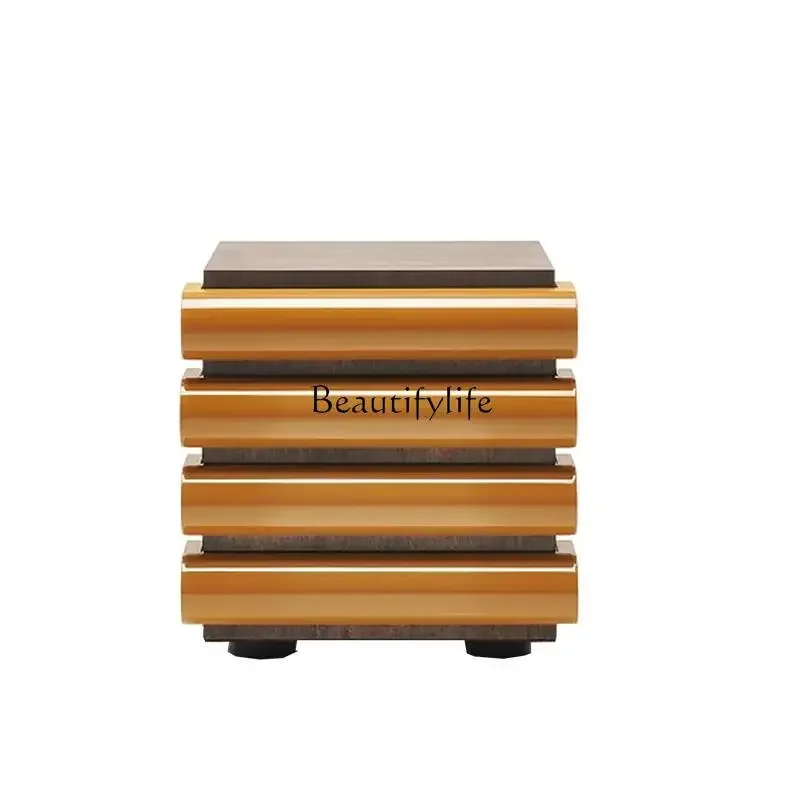 

z.*Modern minimalist Italian minimalist bedroom creative bedside chest of drawers